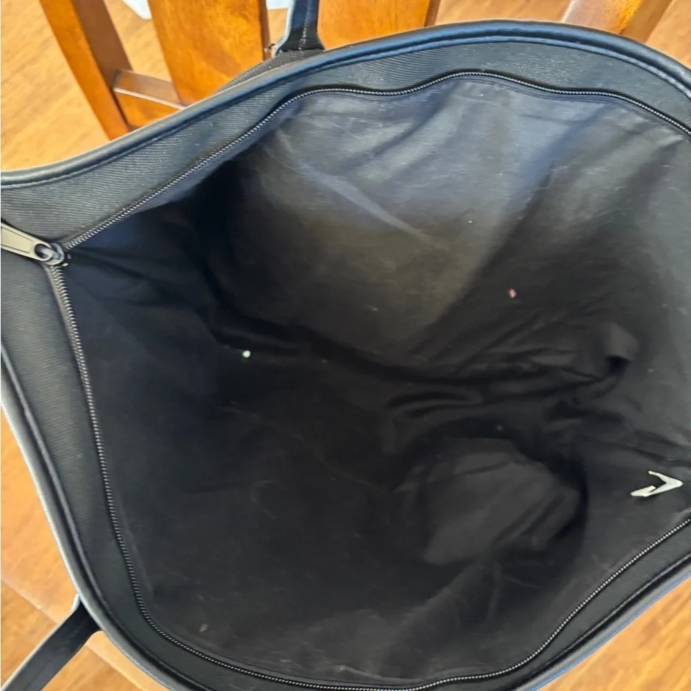Cleobella Black nearly perfect cancas Tote Bag large